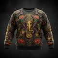 TITAN Plus Men's Ganesh New Beginnings Crewneck — Spiritual Crown Edition sizes 1X–5X