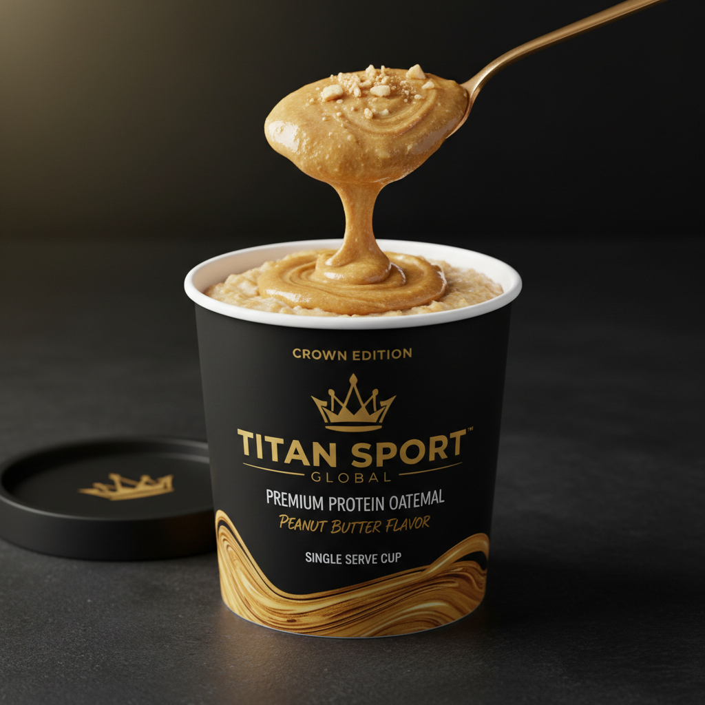 Crown High-Protein Peanut Butter Oatmeal Cup