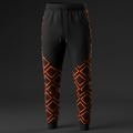 TITAN Congolese Kuba Kingdom Joggers — Royal Kuba Edition