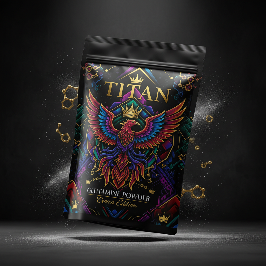 TITAN Glutamine Powder - Crown Edition