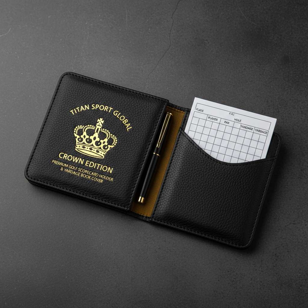 TITAN Crown Edition Golf Scorecard Holder