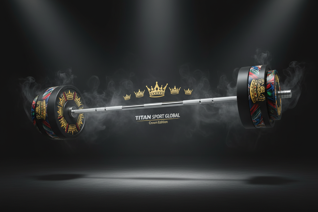 TITAN Crown Edition 7ft Olympic Barbell
