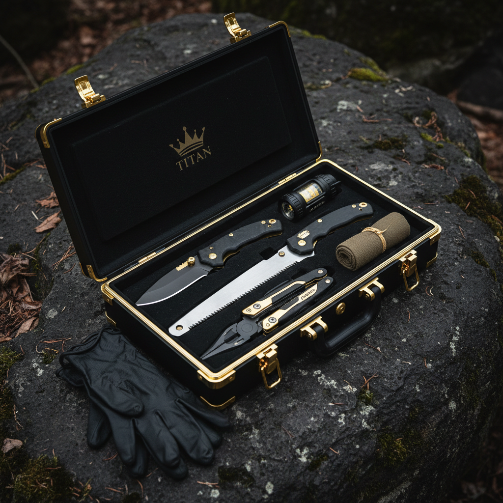 TITAN WildHarvest Field Dressing Kit — Crown Edition
