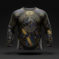 TITAN Plus Men's Thoth Wisdom Long Sleeve — Spiritual Crown Edition sizes 1X–5X