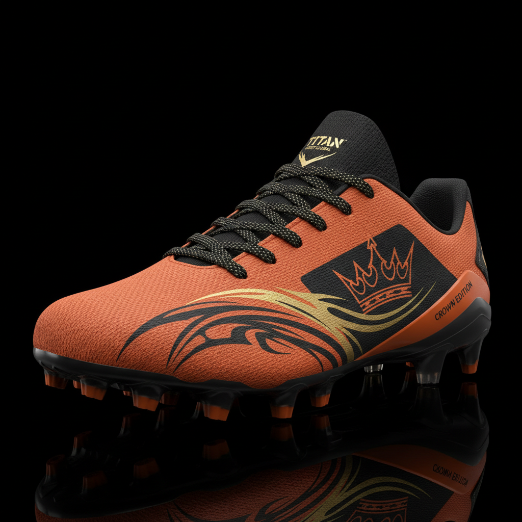 TITAN Sport Cleat Tribal Fire Crown Edition