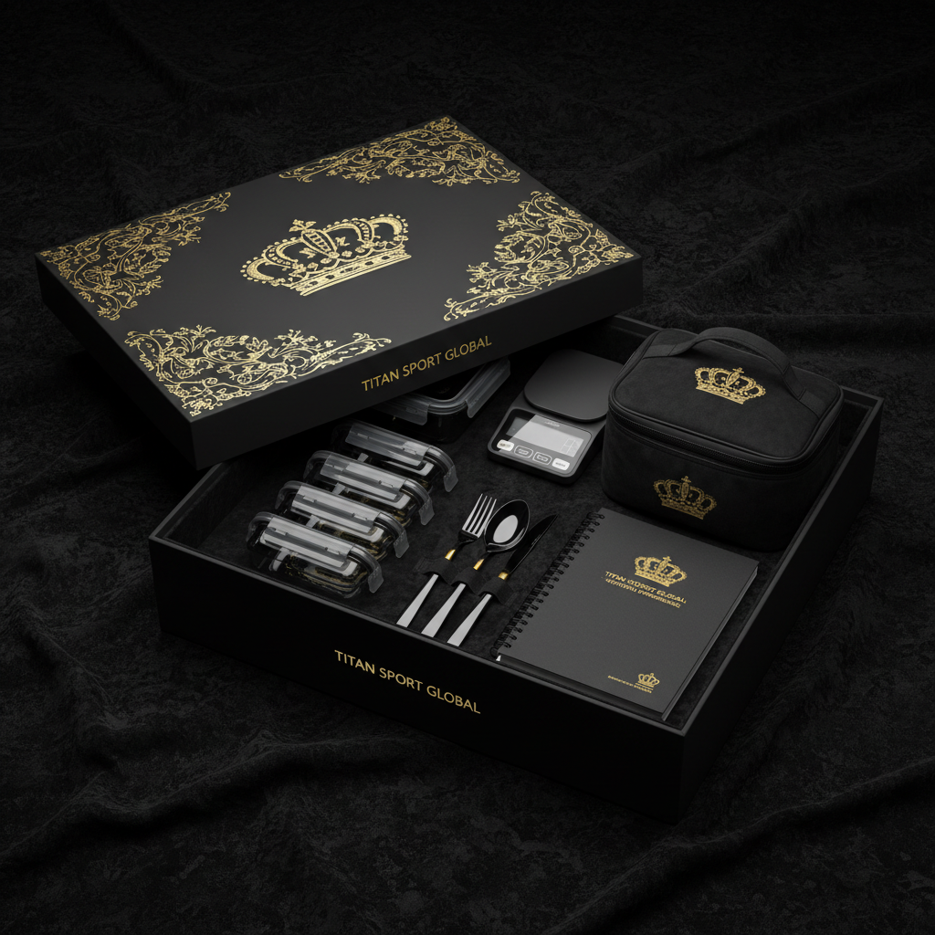TITAN Athlete Meal Prep Gift Set Crown Edition