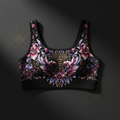 TITAN Crown Edition Women's Sports Bra — Sacred Bloom