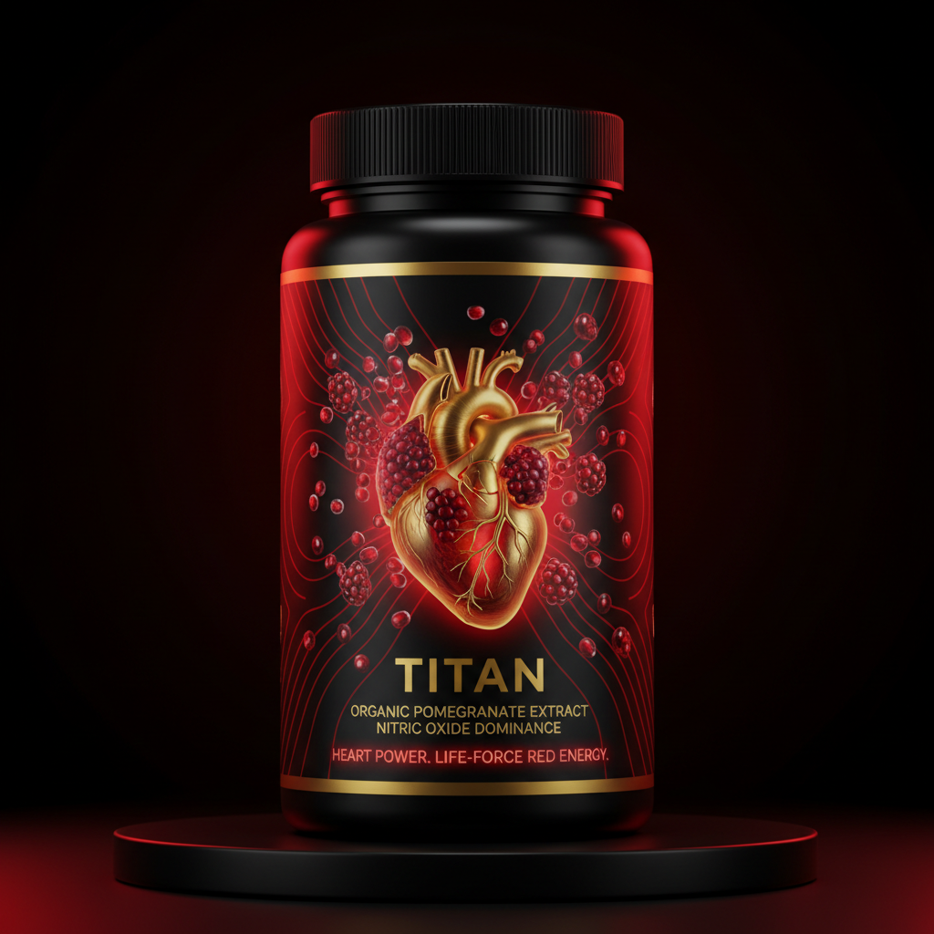 TITAN Organic Pomegranate Extract - Heart & Performance Booster