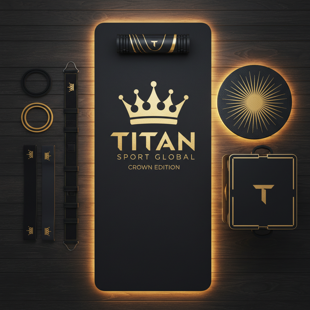 TITAN All-In-One Cheerleader's Strength & Flexibility Kit Crown Edition
