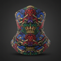 TITAN Crown Edition Tattoo Art Compression Neck Gaiter
