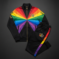 TITAN Men's Rainbow Crown Tracksuit matching set flat lay