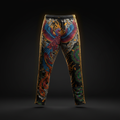TITAN Women's Track Pants - Phoenix Peacock Crown Edition Design