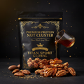 Crown High-Protein Maple Glazed Pecan Clusters