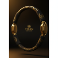 TITAN Pilates Ring Gold Edition - 30lb Resistance Ring with 24K Gold Handles