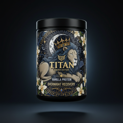 TITAN Casein Protein — Vanilla Overnight Recovery