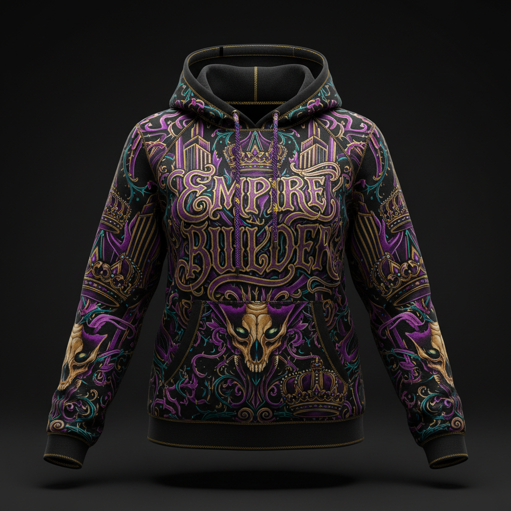Women's Hoodie — Empire Builder — Crown Edition