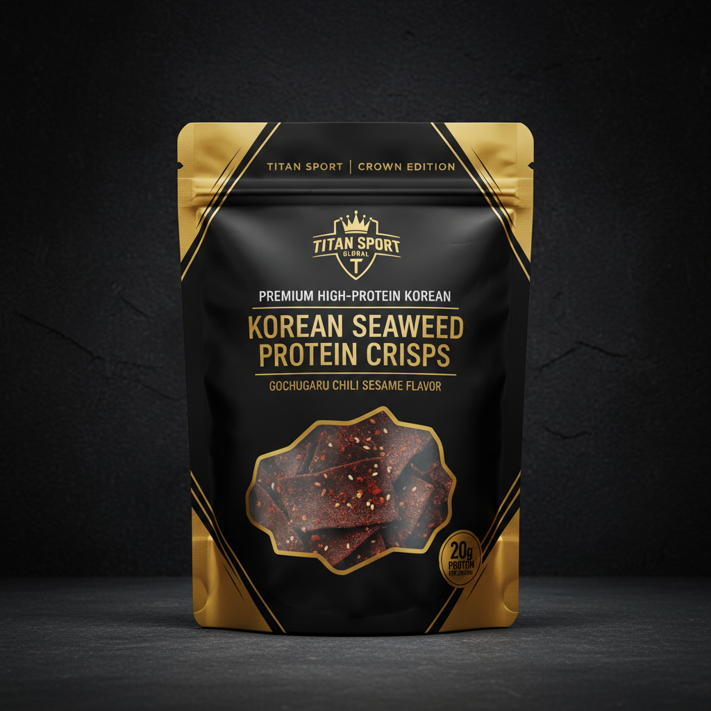 Korean Seaweed Gochugaru Protein Crisps — TITAN SPORT GLOBAL