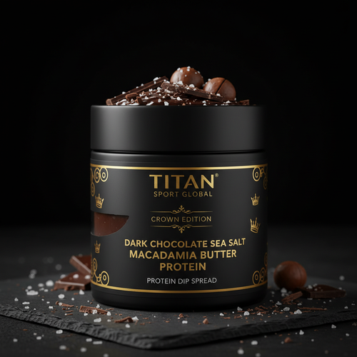 Crown High-Protein Dark Chocolate Sea Salt Macadamia Butter Dip