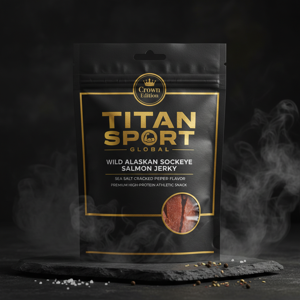 Alaskan Sockeye Salmon Jerky — TITAN SPORT GLOBAL