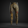Men's Compression Tights — Fortified In Faith — Crown Edition