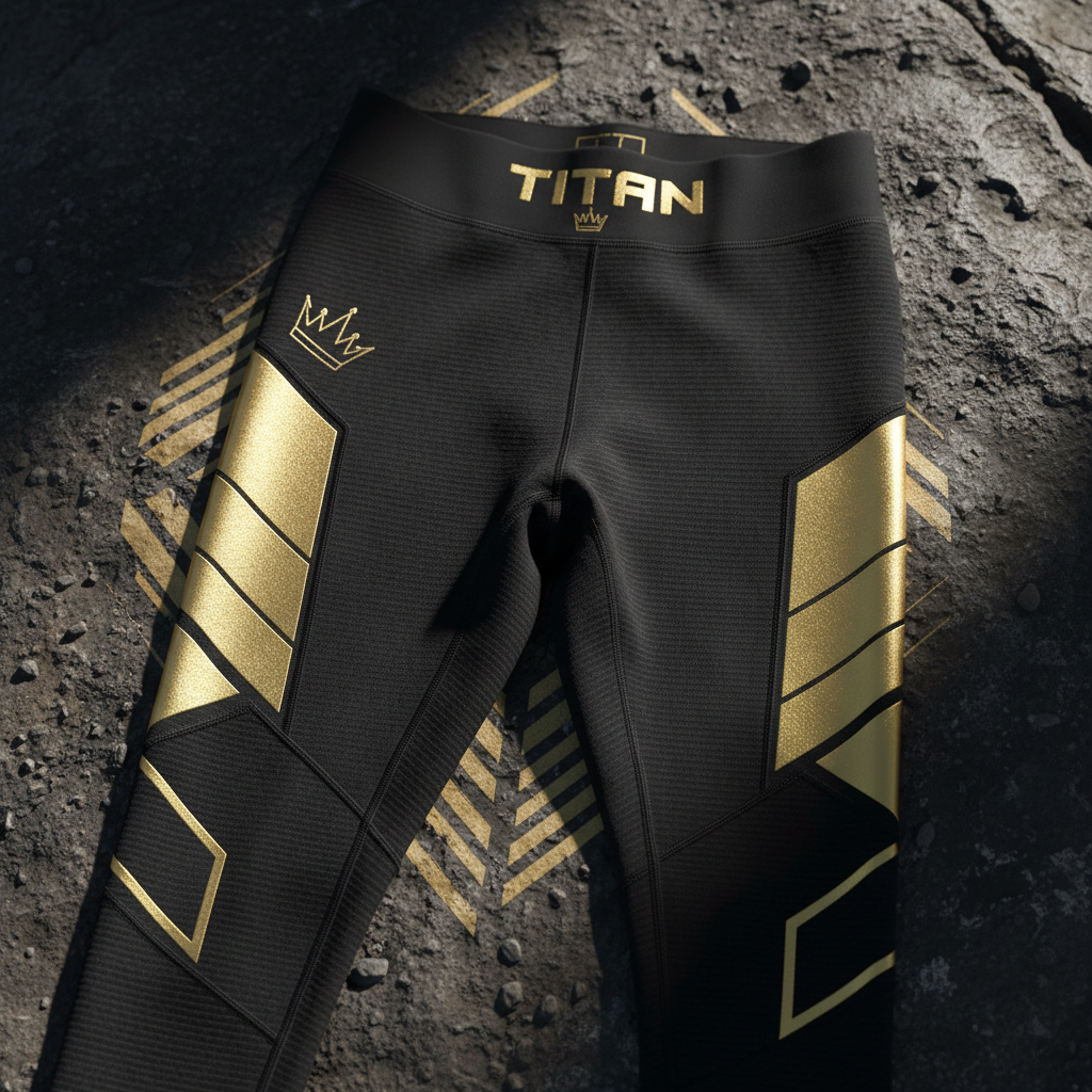 TITAN TacticalStride Elite Trail Compression Tights — Crown Edition