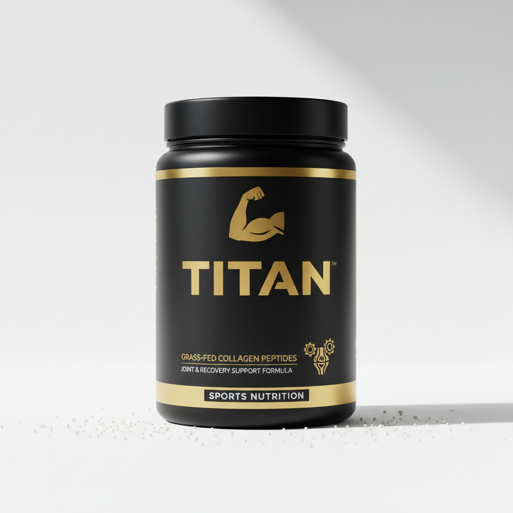 TITAN Collagen Peptides - Grass-Fed Joint & Recovery Support