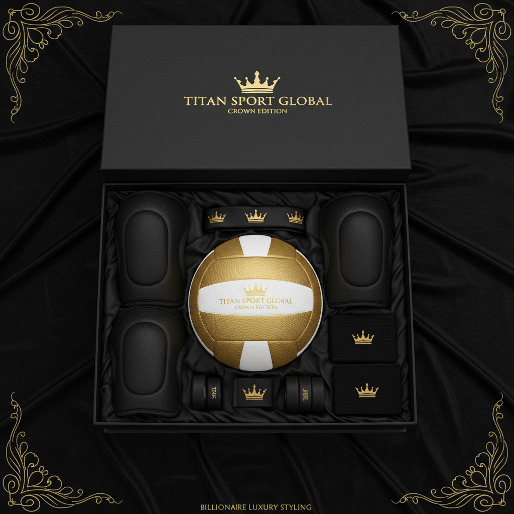 TITAN Crown Edition Ultimate Volleyball Gift Set