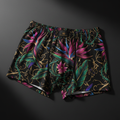 TITAN Women's Cozy Boxer Shorts Bird of Paradise Crown Edition