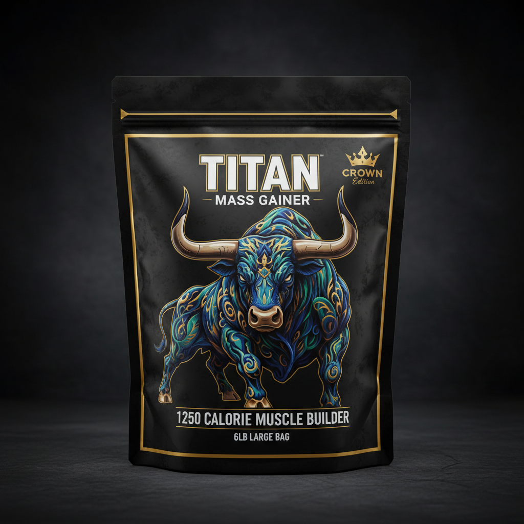 TITAN Mass Gainer - 1250 Calorie Muscle Builder 6lb