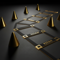 TITAN Speed Agility Ladder and Cones Training Set