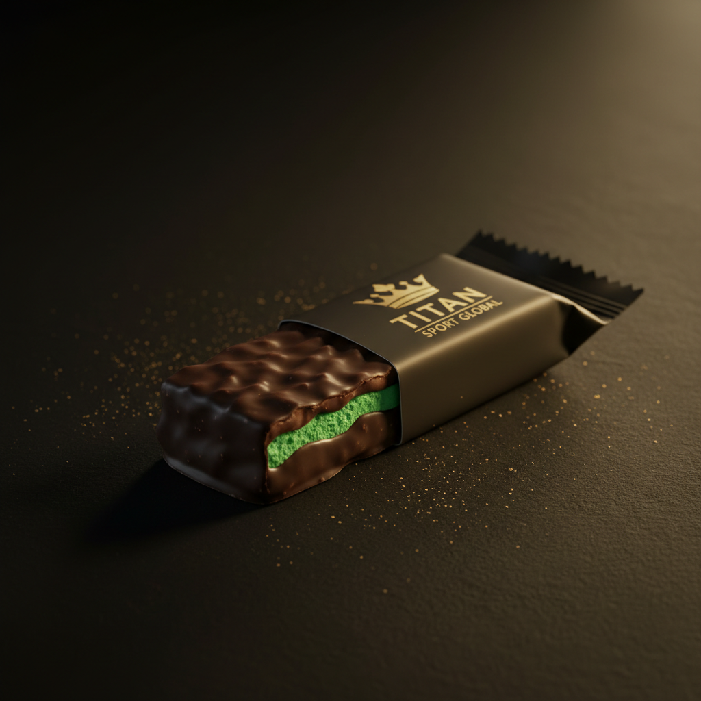 TITAN Crown Dark Chocolate Mint Protein Bar - Crown Edition