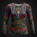 TITAN Women's Long Sleeve Tee - Dragon Goddess Crown Edition Design