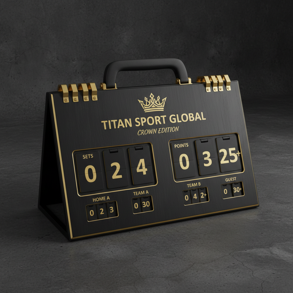 TITAN Crown Edition Volleyball Courtside Scoreboard