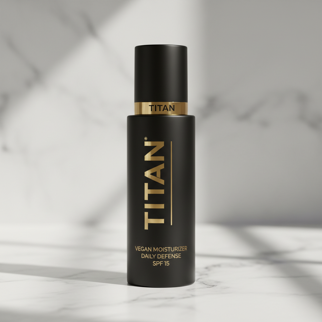 TITAN Vegan Moisturizer Daily Defense SPF 15 4oz