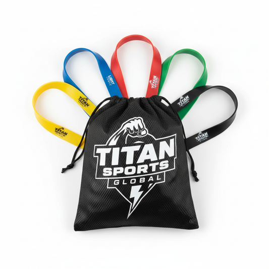 TITAN SPORTS GLOBAL Premium Resistance Bands Set