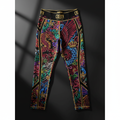 TITAN Crown Edition Women's Tattoo Art 3/4 Compression Tights