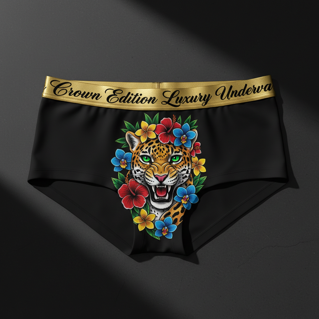 TITAN Women's Jaguar Queen Crown Boyshorts — Crown Edition