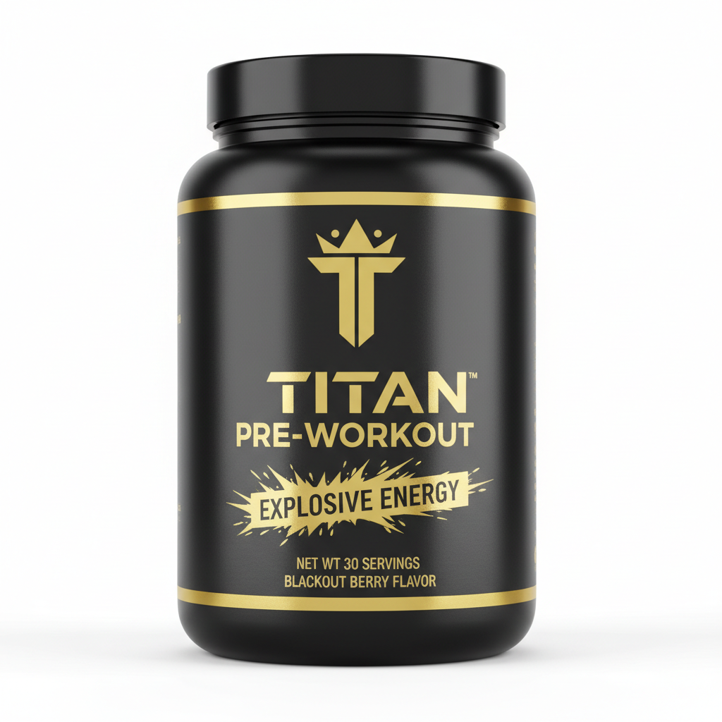 TITAN Pre-Workout - Explosive Energy