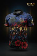 TITAN Men's Haitian Revolution Sport Polo Libete Edition