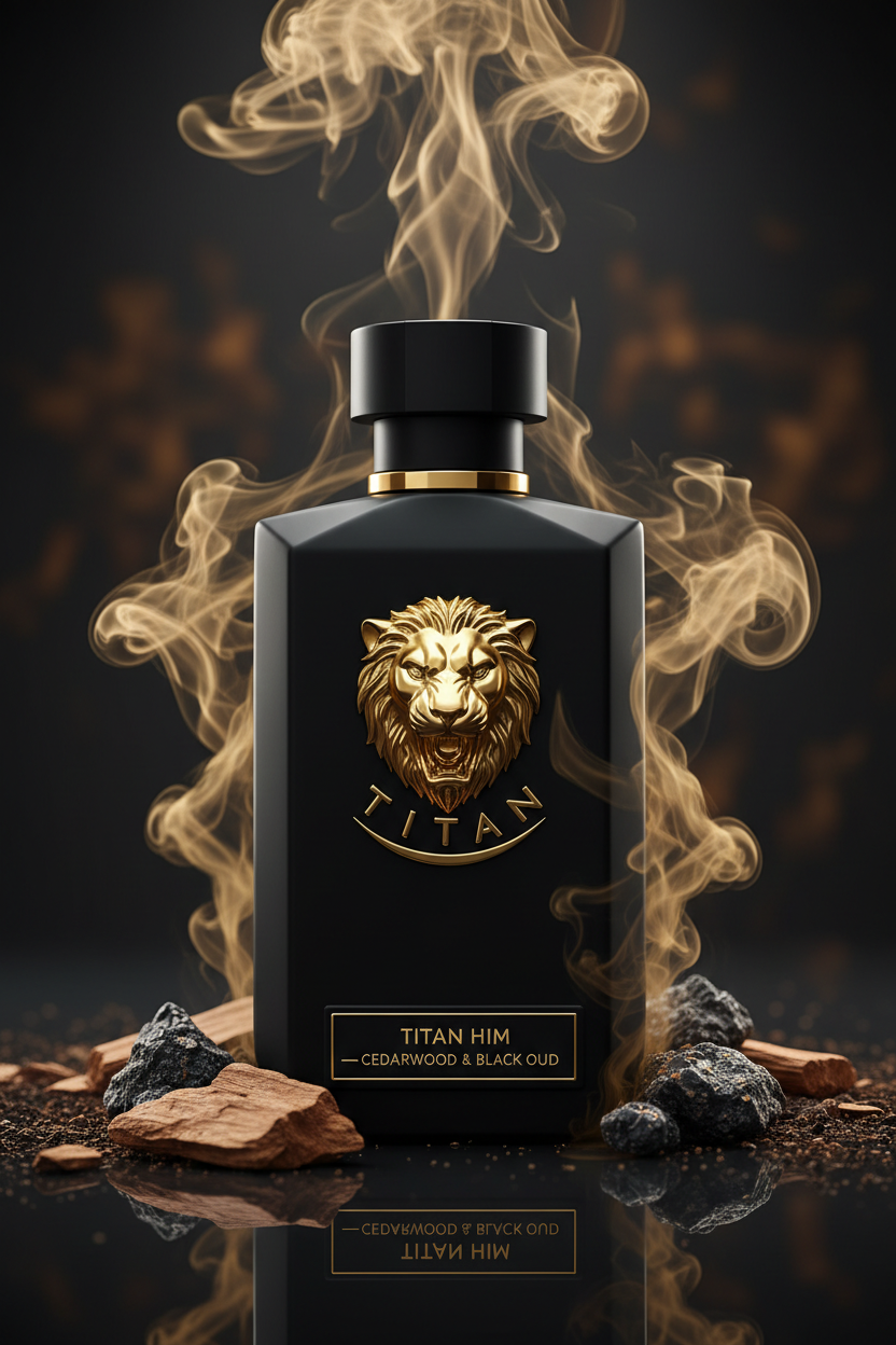 TITAN HIM Cedarwood Black Oud Cologne