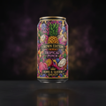 TITAN Protein Energy Drink Tropical Punch — Crown Edition bold tattoo-style artwork