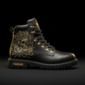 TITAN Hiking Boot — Skull & Roses Tattoo Crown Edition