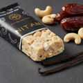 TITAN Raw Bar Cashew Vanilla Crown Edition — raw cashews vanilla bean no bake vegan product shot