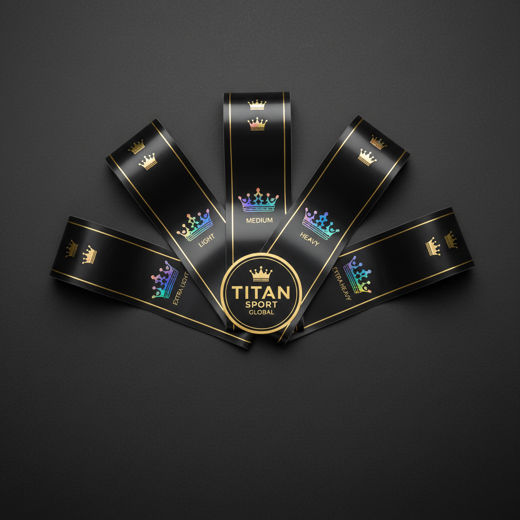 TITAN Resistance Stretch Band Set Crown Edition
