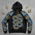 TITAN Women's Ehecatl Wind Serpent Hoodie — Quetzal Wind Edition