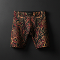 TITAN Men's Compression Shorts Bull King Crown Edition