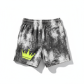 TITAN Acid Wash Crown Running Shorts — Crown SWAG Edition
