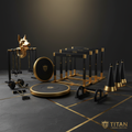 TITAN Gentle Giant TrainBig Fitness Set — Crown Edition