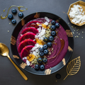 TITAN Açaí Dragon Fruit Crown Bowl — premium vegan breakfast meal plan