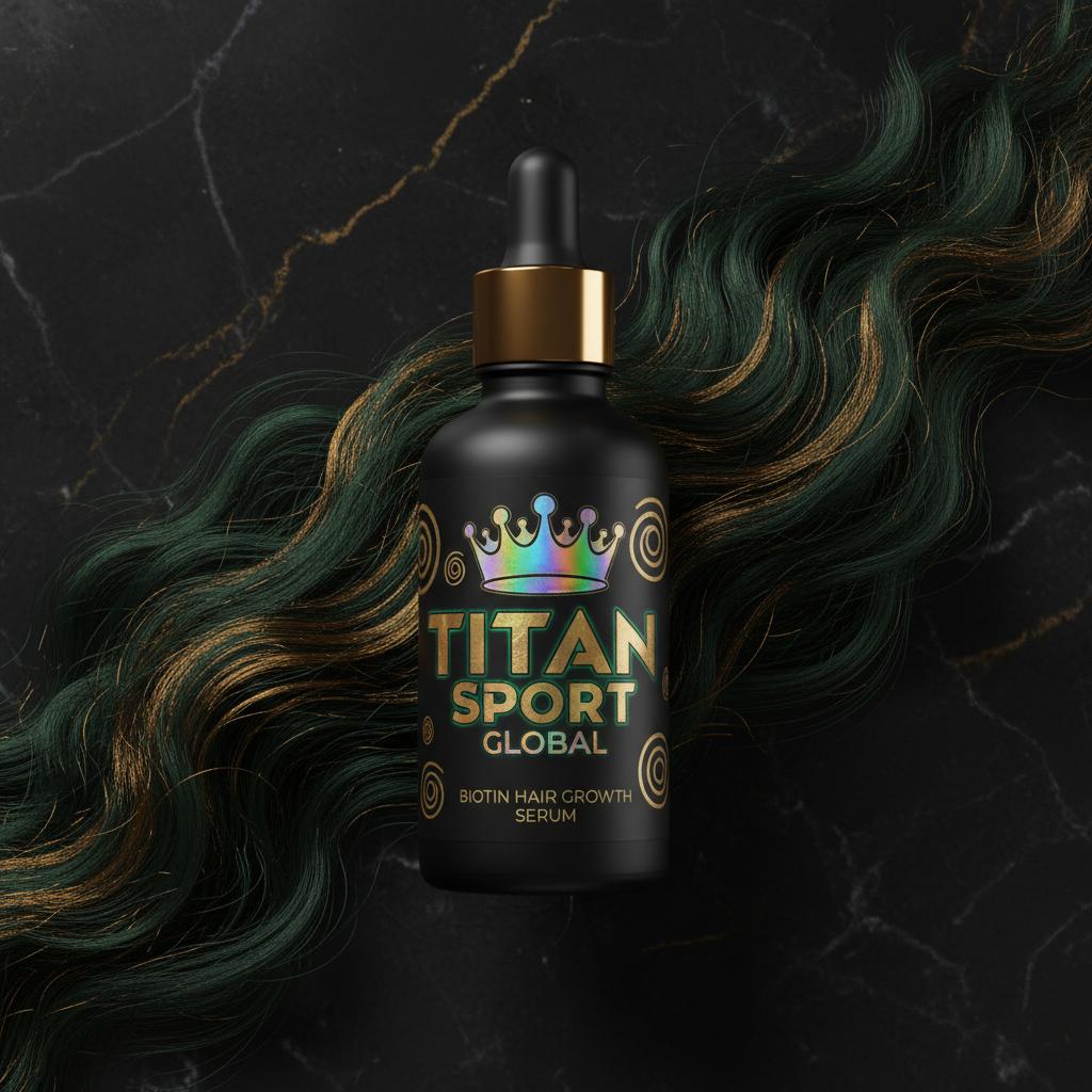 TITAN Biotin Hair Growth Serum Crown Edition